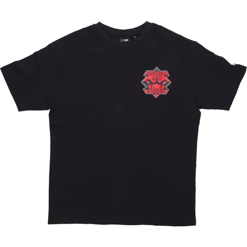 Chicago Bulls NBA Meisterschaft T-Shirt , Herren, Größe: L - new era - Modalova