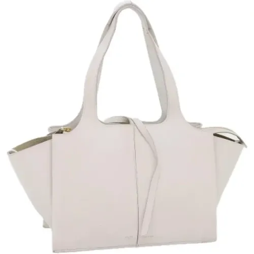 Pre-owned Tote Bags, female, , Size: ONE SIZE Pre-owned Leather celine-bags - Celine Vintage - Modalova