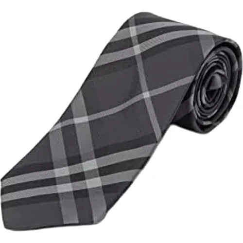 Stylish Silk Tie for Men , male, Sizes: ONE SIZE - Burberry - Modalova