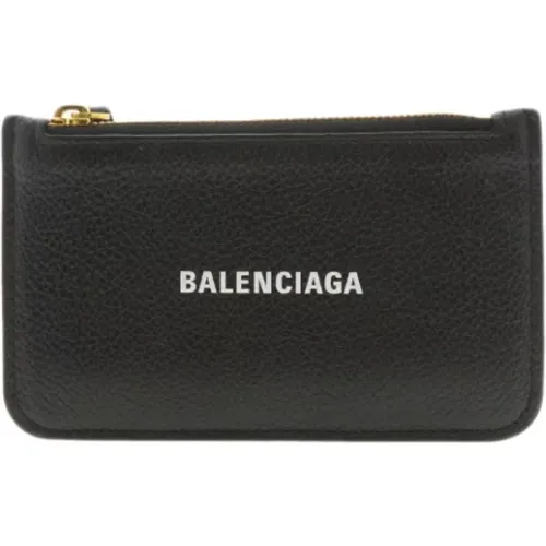 Pre-owned Wallets, female, , Size: ONE SIZE Pre-owned Leather wallets - Balenciaga Vintage - Modalova