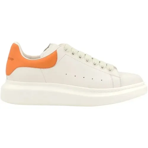 Sneakers, male, , Size: 7 US Leather Sneaker with Platform Sole - alexander mcqueen - Modalova