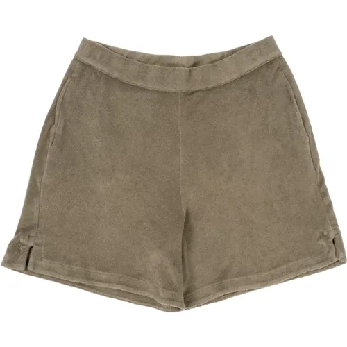 Eco-Friendly Sweat Shorts , female, Sizes: S - majestic filatures - Modalova