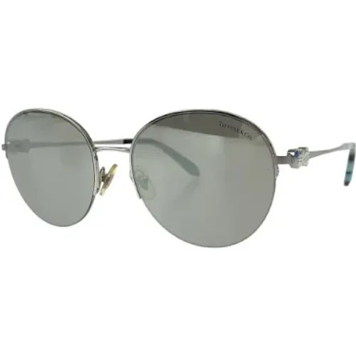 Pre-owned Accessories, female, , Size: ONE SIZE Pre-owned Silver sunglasses - Tiffany & Co. Pre-owned - Modalova