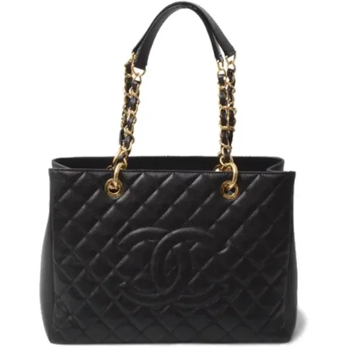 Pre-owned Tote Bags, female, , Size: ONE SIZE Pre-owned Leather totes - Chanel Vintage - Modalova