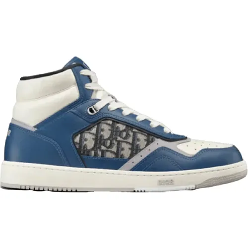 High-Top Oblique Sneakers Women , female, Sizes: 7 UK - Dior - Modalova