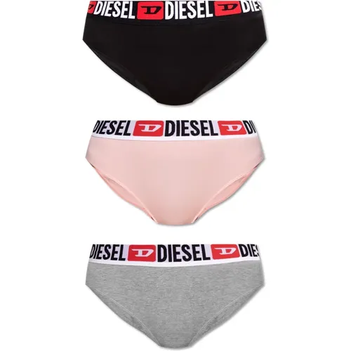Bottoms, female, , Size: M Fig triple pack - Diesel - Modalova