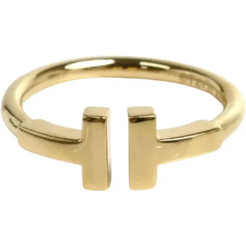 Pre-owned Jewellery, female, , Size: ONE SIZE Pre-owned Gold rings - Tiffany & Co. Pre-owned - Modalova