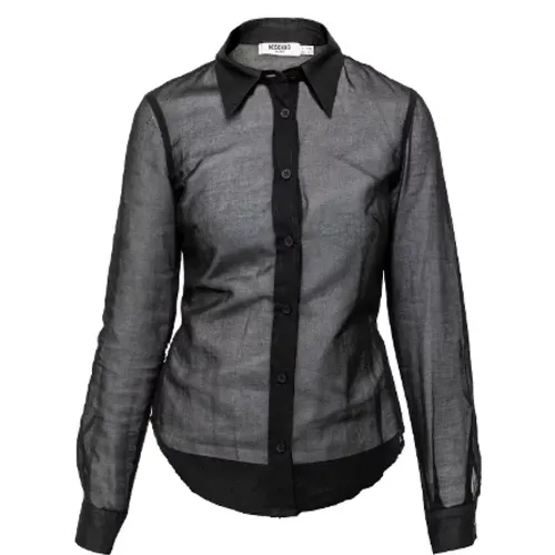 Pre-owned Shirts & Blouses, female, , Size: S Pre-owned Cotton tops - Moschino Pre-Owned - Modalova