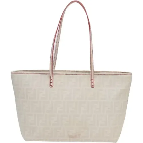 Pre-owned Canvas totes , female, Sizes: ONE SIZE - Fendi Vintage - Modalova