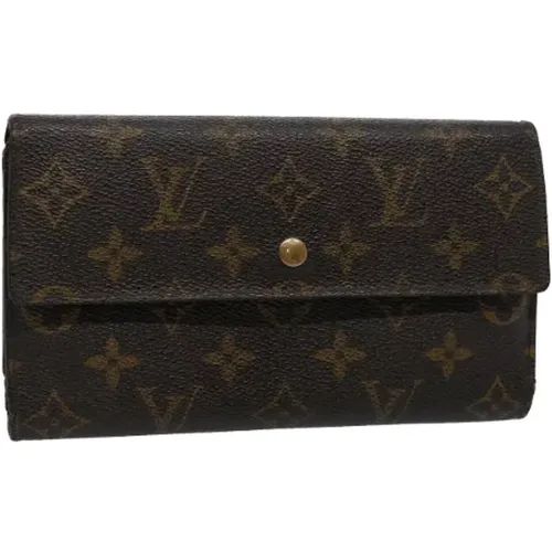 Pre-owned Canvas wallets , female, Sizes: ONE SIZE - Louis Vuitton Vintage - Modalova