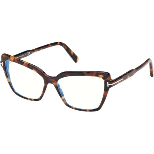 Fashion Glasses Ft5948-B in Color 52 , female, Sizes: 55 MM - Tom Ford - Modalova