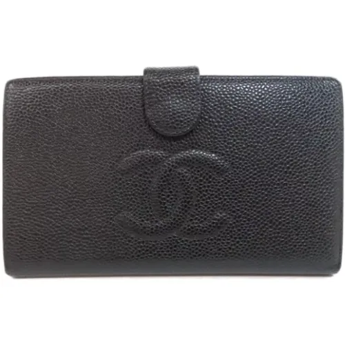 Pre-owned Leather wallets , female, Sizes: ONE SIZE - Chanel Vintage - Modalova