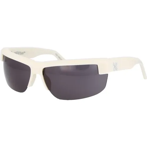 Off , Sunglasses, unisex, , Size: ONE SIZE Stylish Toledo Sunglasses for Summer Days - Off White - Modalova