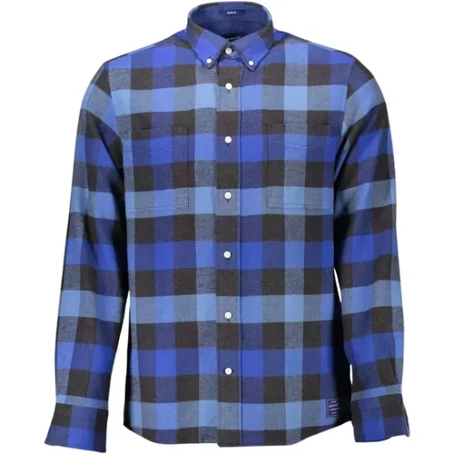Casual Shirts, male, , Size: XL Ele Long-Sleeve Shirt - Gant - Modalova