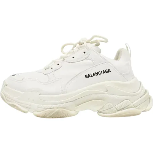 Pre-owned Sneakers, female, , Size: 10 US Pre-owned Fabric sneakers - Balenciaga Vintage - Modalova