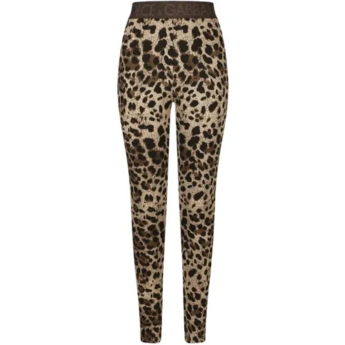 Fashionable Trousers , female, Sizes: 2XS - Dolce & Gabbana - Modalova