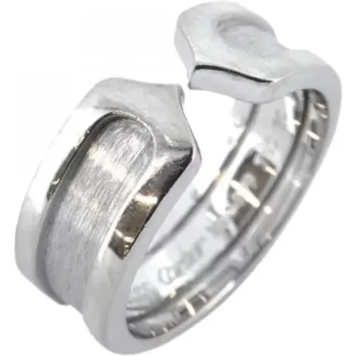 Pre-owned White Gold rings , female, Sizes: ONE SIZE - Cartier Vintage - Modalova