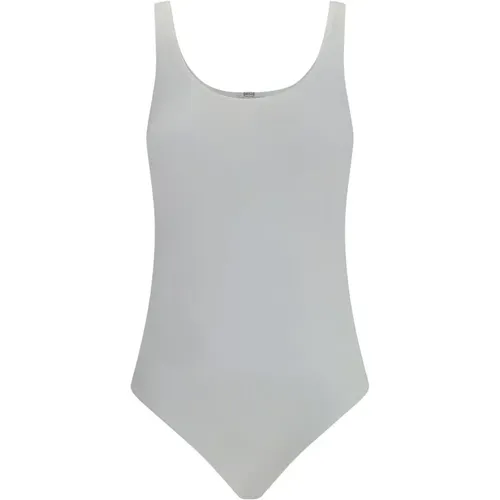 Body, female, , Size: M Sleeveless Bodysuit with Rounded Neckline - Wolford - Modalova