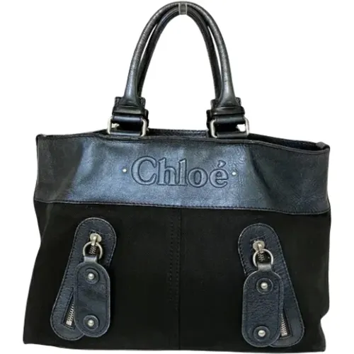 Pre-owned Denim handbags , female, Sizes: ONE SIZE - Chloé Pre-owned - Modalova