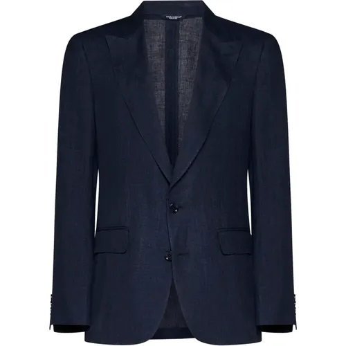Mono Breasted Jackets , male, Sizes: M, L - Dolce & Gabbana - Modalova