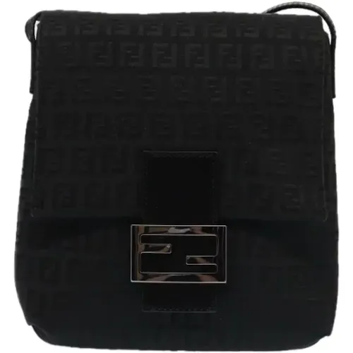 Pre-owned Canvas fendi-bags , female, Sizes: ONE SIZE - Fendi Vintage - Modalova