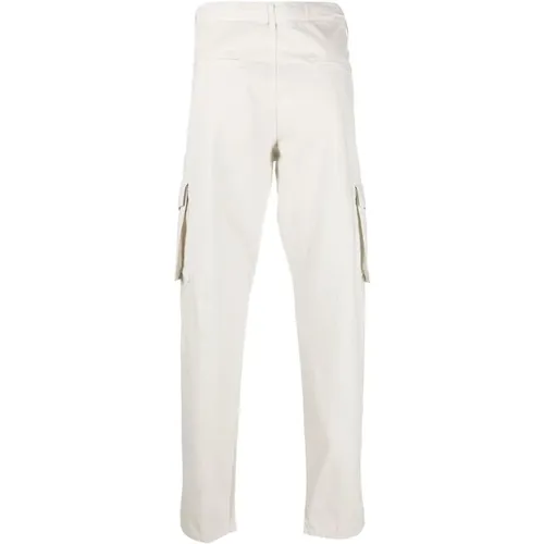 Straight Trousers, male, , Size: 2XL Ghiaccio Pants - Aspesi - Modalova