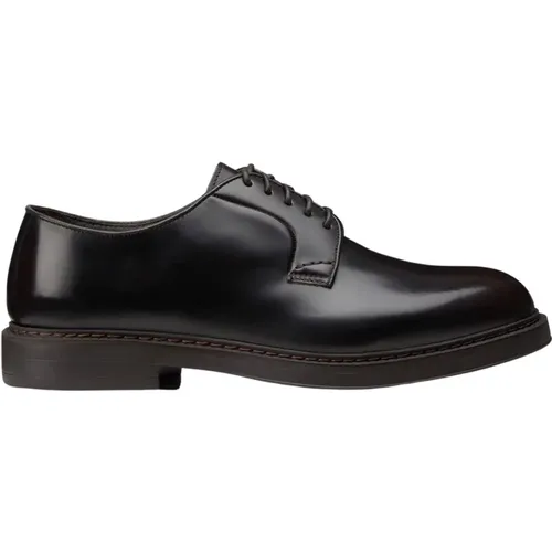 Leather Lace-up Shoe , male, Sizes: 7 UK, 10 UK, 9 UK, 8 1/2 UK - Doucal's - Modalova