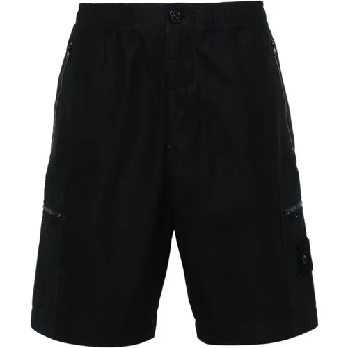 L07F1 Shorts , male, Sizes: W34, W30, W32 - Stone Island - Modalova