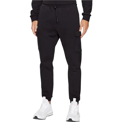 Jogger Trousers with Side Pockets , male, Sizes: XL - Emporio Armani EA7 - Modalova