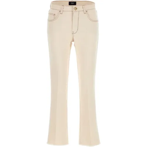 Trousers , female, Sizes: W26, W25 - Fay - Modalova