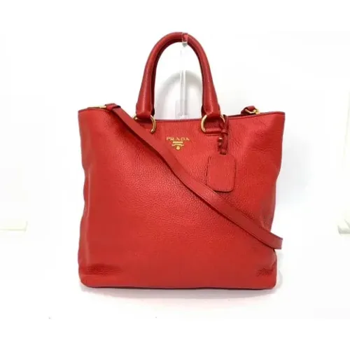 Pre-owned Leather totes , female, Sizes: ONE SIZE - Prada Vintage - Modalova