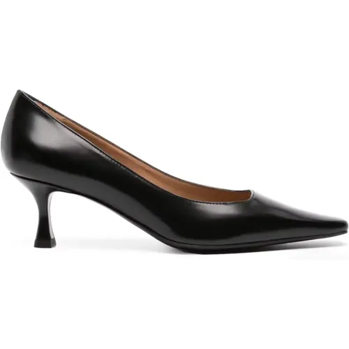 Malaga Leather Pumps , female, Sizes: 5 1/2 UK, 5 UK, 4 1/2 UK, 4 UK - Roberto Festa - Modalova