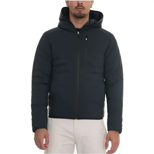 Winter Jackets, male, , Size: 3XL Reversible Hooded Harrington Jacket - Save The Duck - Modalova