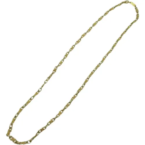 Pre-owned Jewellery, female, , Size: ONE SIZE Pre-owned Metal necklaces - Celine Vintage - Modalova