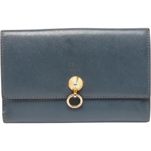 Pre-owned Wallets, female, , Size: ONE SIZE Pre-owned Leather wallets - Fendi Vintage - Modalova