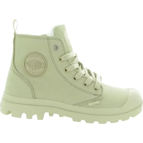 Hohe Leinwand Sneakers , Damen, Größe: 37 EU - Palladium - Modalova