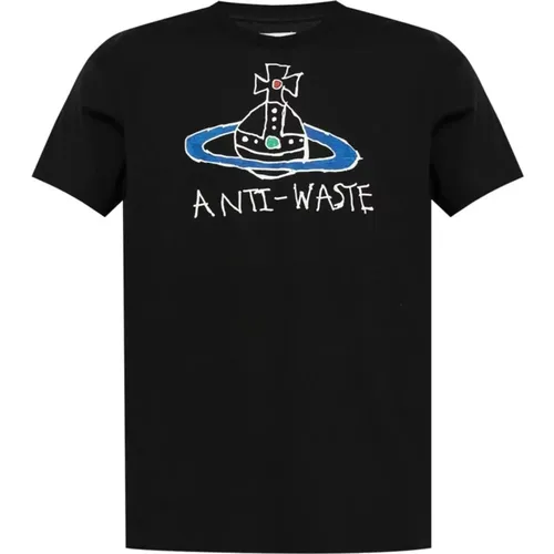 Antiwaste Classic T-Shirt , male, Sizes: XL, S, L, 2XL, M, XS - Vivienne Westwood - Modalova