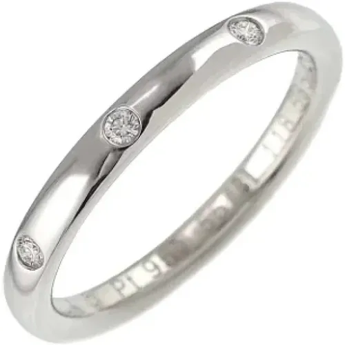 Pre-owned Jewellery, female, , Size: ONE SIZE Pre-owned Platinum rings - Van Cleef & Arpels Pre-owned - Modalova