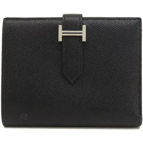 Pre-owned Wallets, female, , Size: ONE SIZE Pre-owned Canvas wallets - Hermès Vintage - Modalova