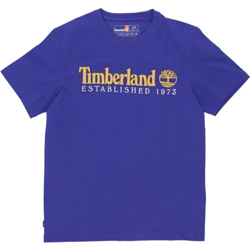 Blaues Streetwear Tee Timberland - Timberland - Modalova