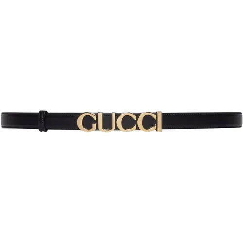 Belts, female, , Size: 70 CM Stylish Belt with Buckle - Gucci - Modalova