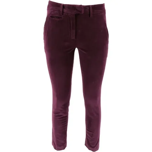 Slim Fit Trousers , female, Sizes: W26 - Dondup - Modalova