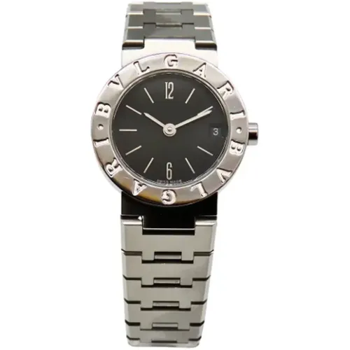 Pre-owned Watches, female, , Size: ONE SIZE Pre-owned Stainless Steel watches - Bvlgari Vintage - Modalova