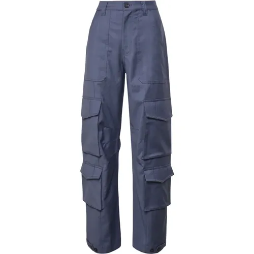 Cargo Trousers with Side Pockets , female, Sizes: 2XS - Golden Goose - Modalova