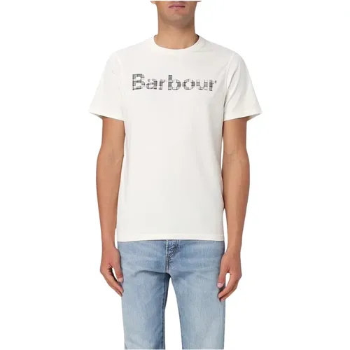 T-Shirts, male, , Size: L Logo T-Shirt - Barbour - Modalova
