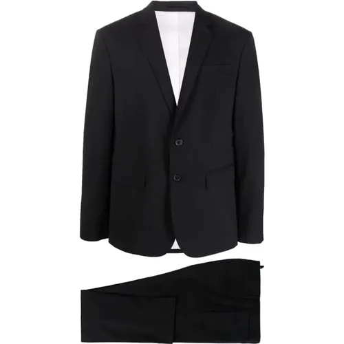 Stretch wool suit , male, Sizes: L, XL, 2XL - Dsquared2 - Modalova