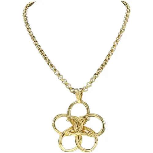 Pre-owned Jewellery, female, , Size: ONE SIZE Pre-owned Metal necklaces - Chanel Vintage - Modalova