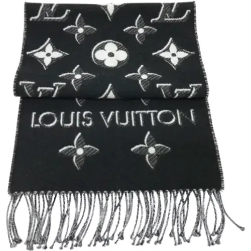 Pre-owned Scarves, female, , Size: ONE SIZE Pre-owned Wool scarves - Louis Vuitton Vintage - Modalova