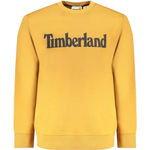 Long Sleeve Sweatshirt with Print , male, Sizes: 2XL, M, XL, S, L - Timberland - Modalova