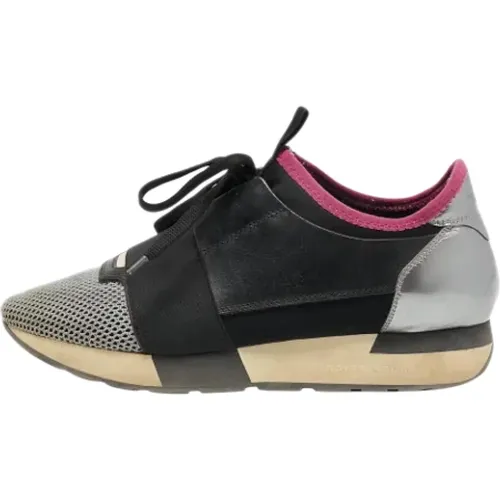 Pre-owned Sneakers, female, , Size: 8 US Pre-owned Leather sneakers - Balenciaga Vintage - Modalova